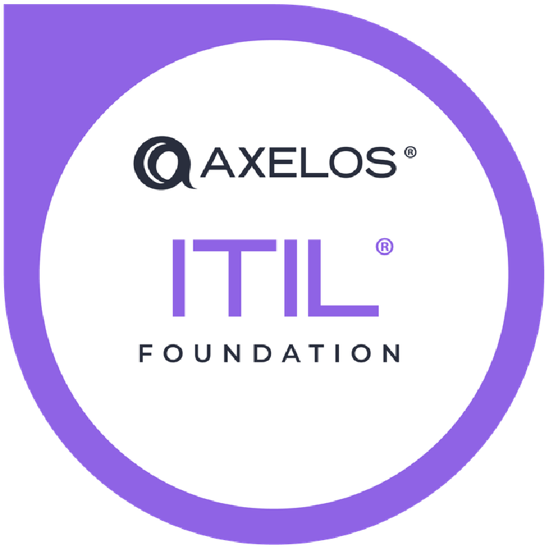 ITIL 4 Foundation badge